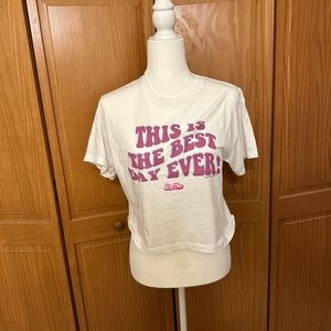 Barbie shirt size adult large